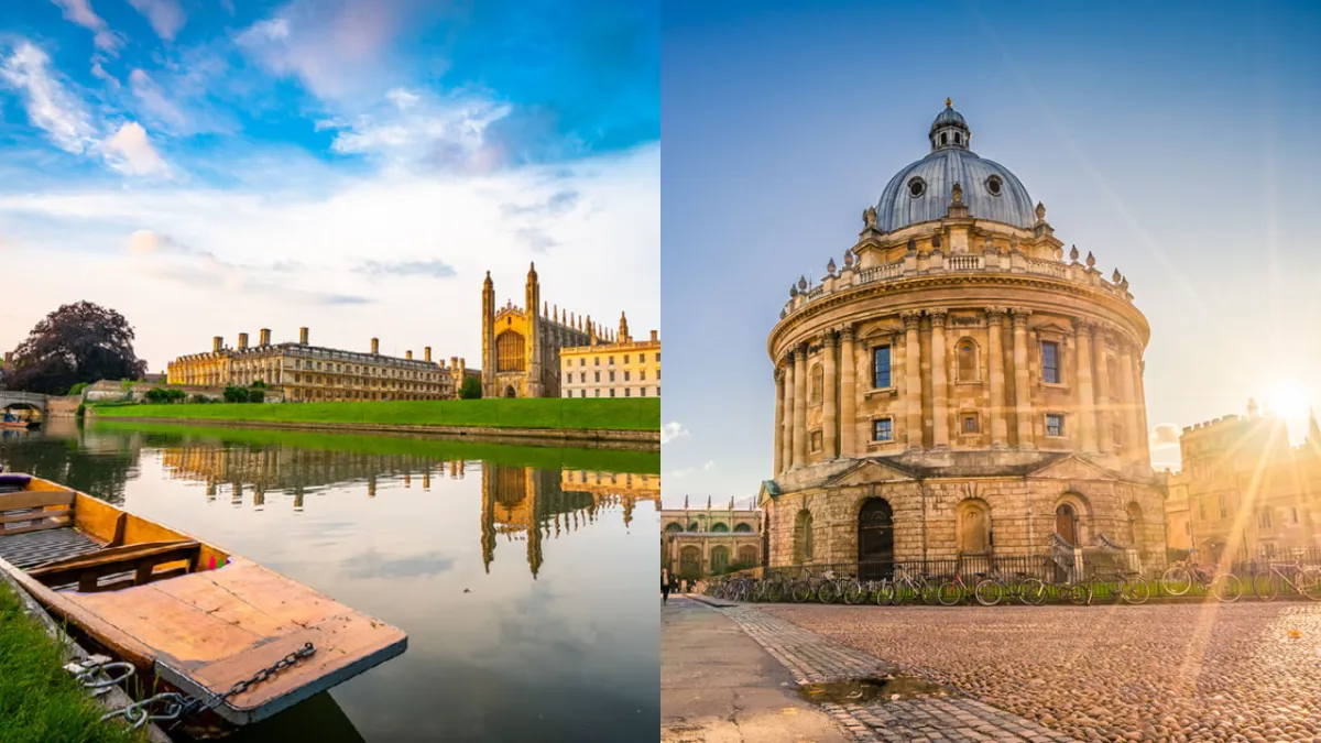 Oxford and Cambridge